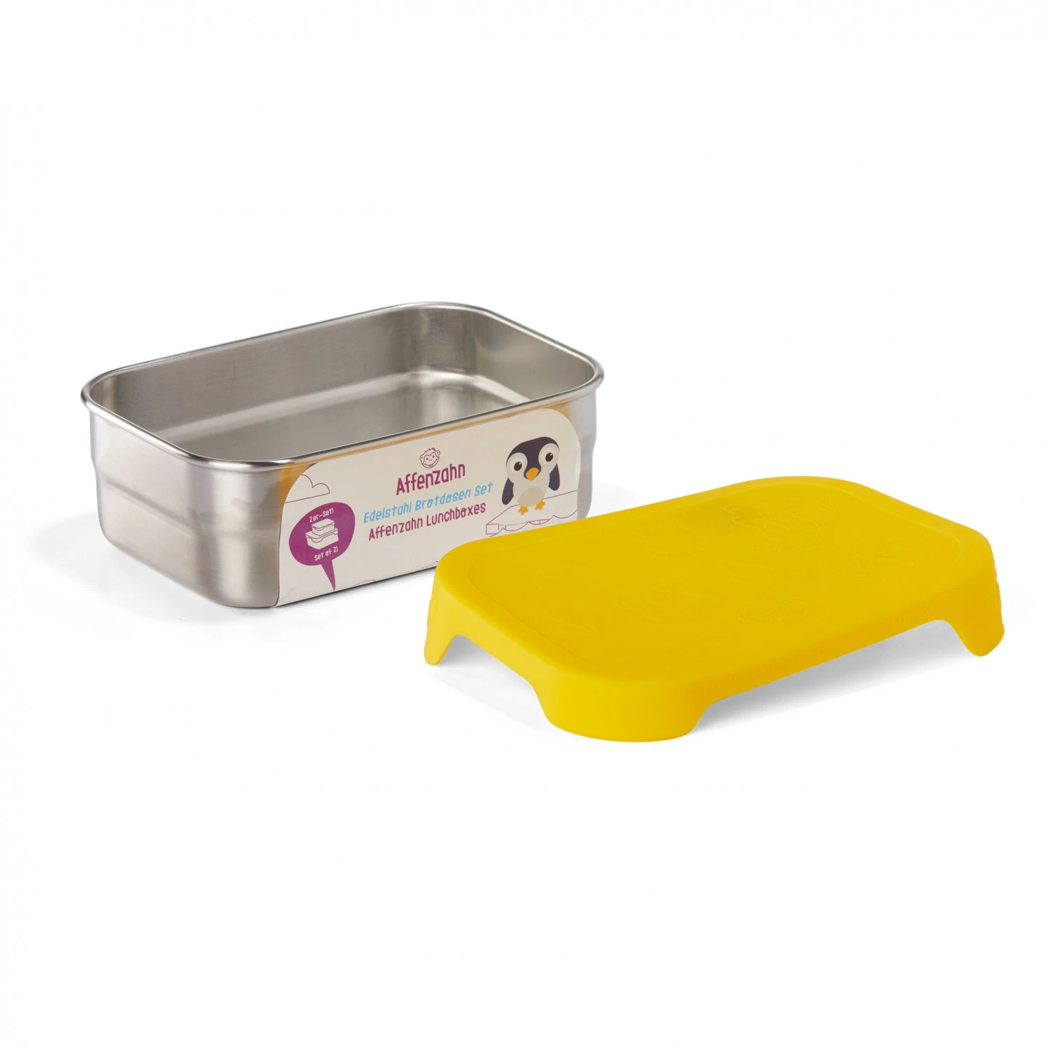 Affenzahn - Boites à Goûter Tigre - Conservation De La Nourriture 5 Affenzahn - Boites à Goûter Tigre - Conservation De La Nourriture – Image 5