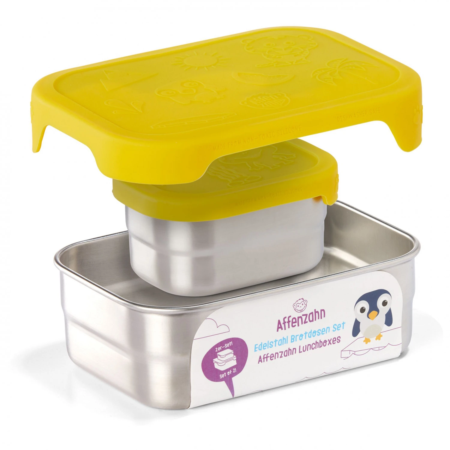 Affenzahn - Boites à Goûter Tigre - Conservation De La Nourriture 6 Affenzahn - Boites à Goûter Tigre - Conservation De La Nourriture – Image 6