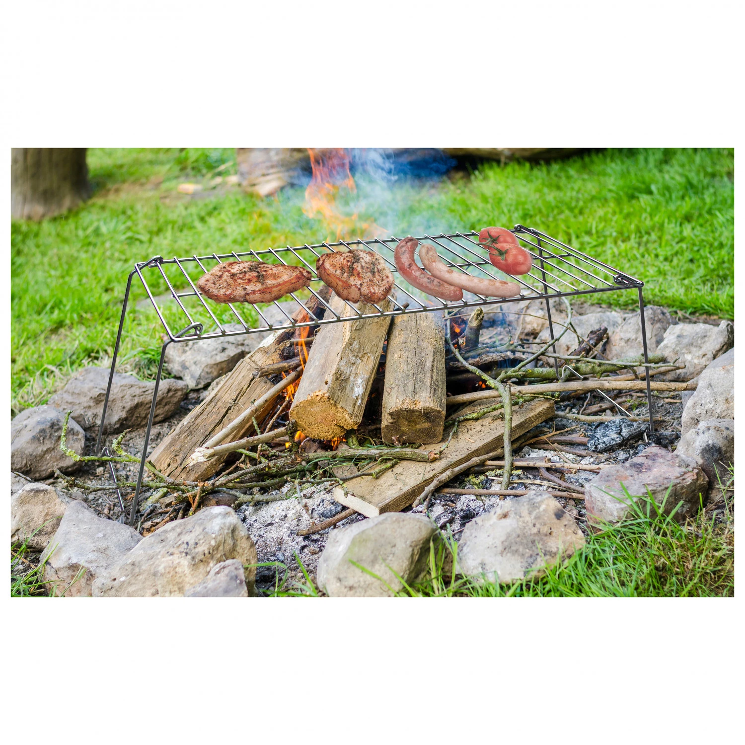 Basic Nature - Grille Pliante Xl - Réchaud à Combustible Sec 2 Basic Nature - Grille Pliante Xl - Réchaud à Combustible Sec – Image 2