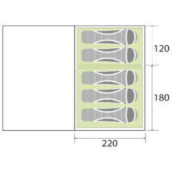 Brunner - Arqus Outdoor 5 - Tente De Groupe 10 Brunner - Arqus Outdoor 5 - Tente De Groupe -Magasin De Camping En Plein Air brunner arqus outdoor 5 tente de groupe detail 5