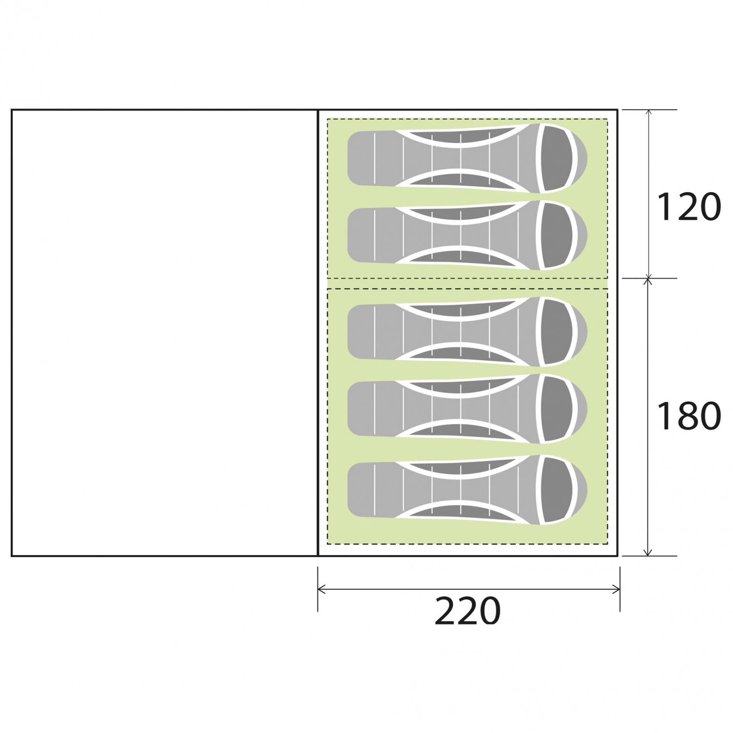Brunner - Arqus Outdoor 5 - Tente De Groupe 5 Brunner - Arqus Outdoor 5 - Tente De Groupe – Image 5
