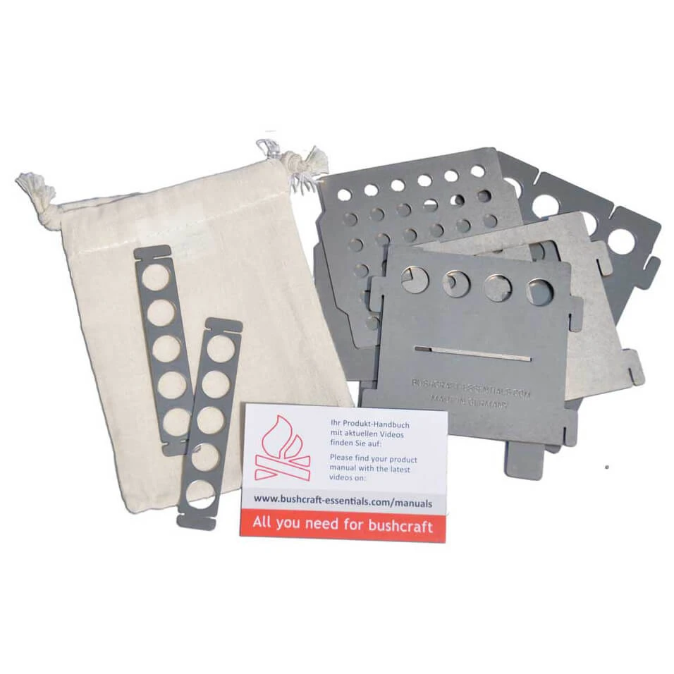 Bushcraft Essentials - Bushbox - Réchaud à Combustible Sec 1 Bushcraft Essentials - Bushbox - Réchaud à Combustible Sec