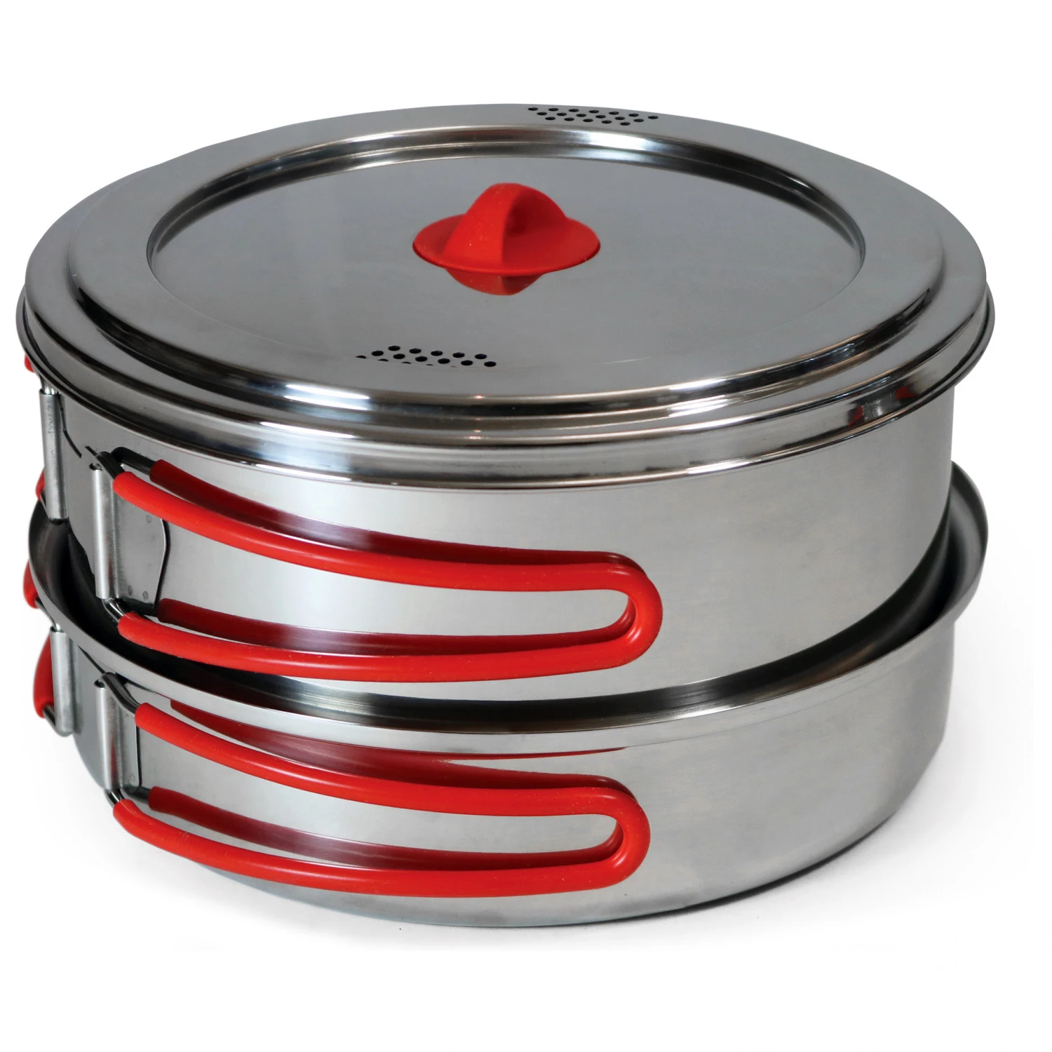 Coghlans - Edelstahlkochset 'Family' - Popote 2 Coghlans - Edelstahlkochset 'Family' - Popote – Image 2