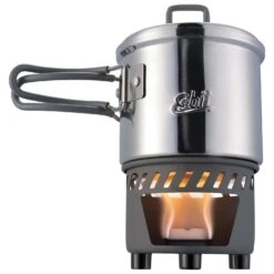 Esbit - CS585ST Dry Fuel Cooking Set - Réchaud à Combustible Sec