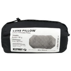 Klymit - Luxe Pillow - Coussin 11 Klymit - Luxe Pillow - Coussin -Magasin De Camping En Plein Air klymit luxe pillow coussin detail 6