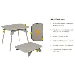 Nemo - Moonlander Table - Table De Camping -Magasin De Camping En Plein Air nemo moonlander table table de camping detail 3