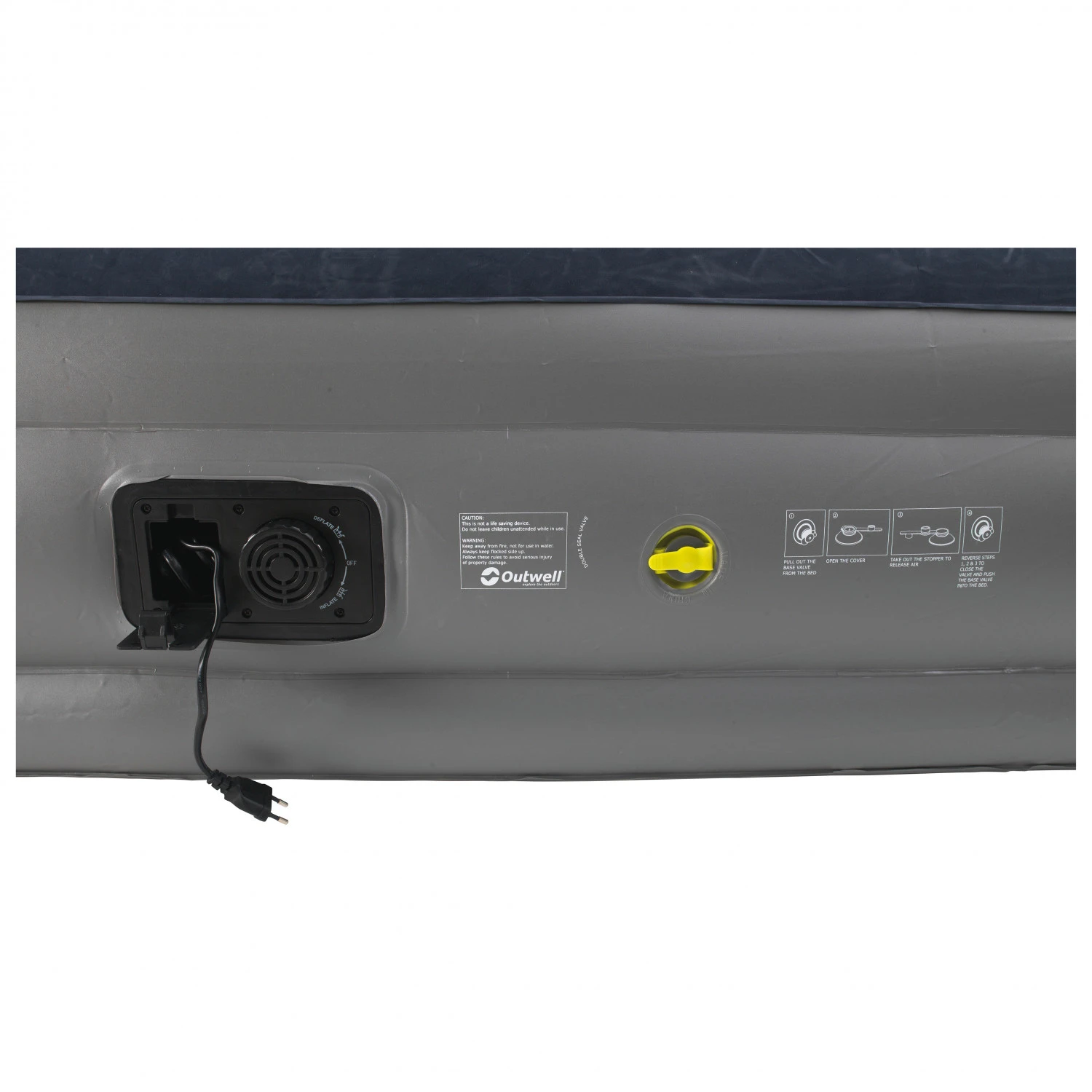 Outwell - Superior With Built-In Pump - Lit Gonflable 5 Outwell - Superior With Built-In Pump - Lit Gonflable – Image 5