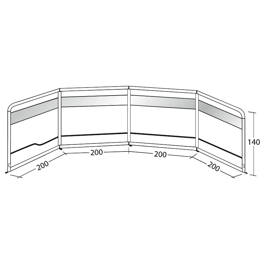 Outwell - Windscreen Air - Rallonge Pour Tente 2 Outwell - Windscreen Air - Rallonge Pour Tente – Image 2