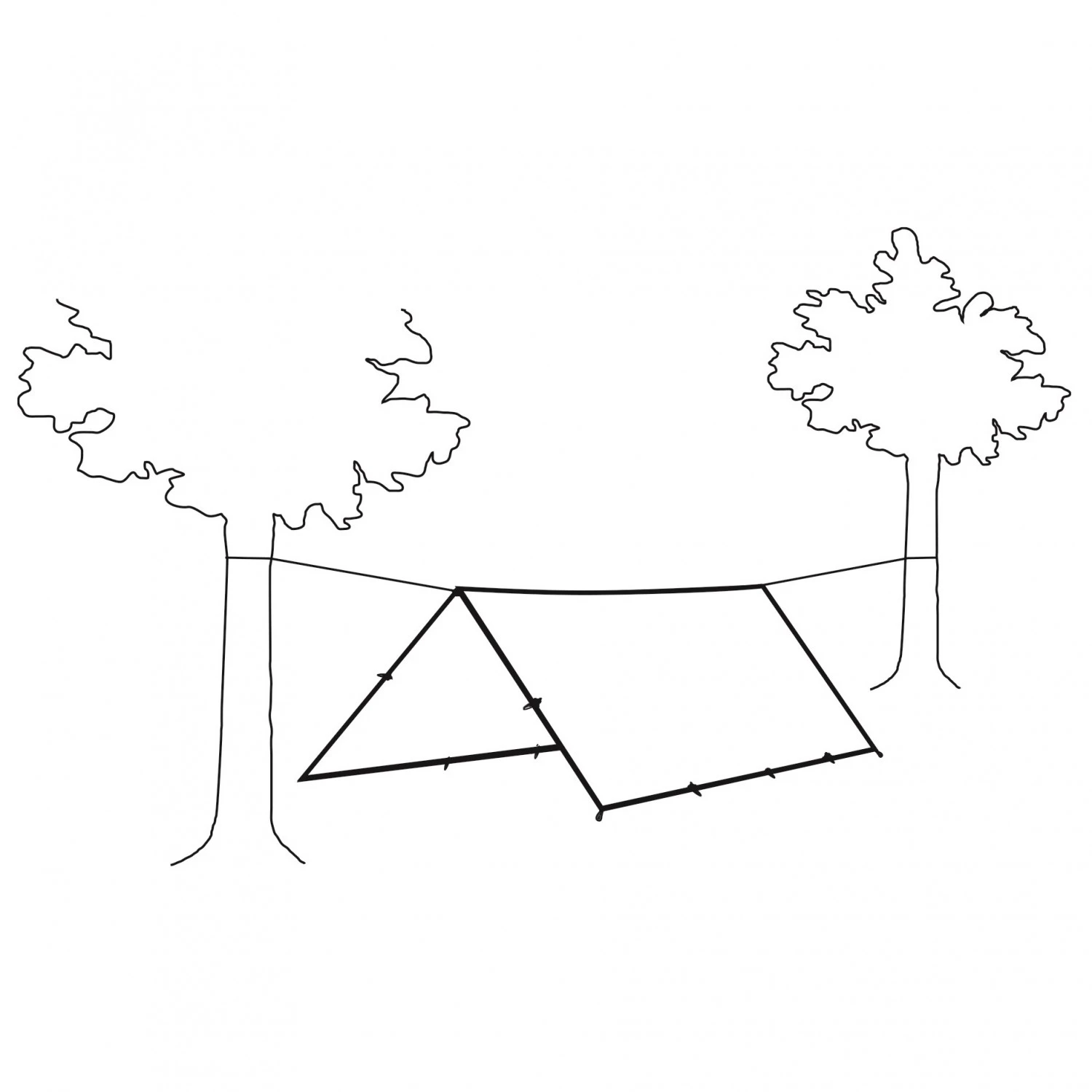 Robens - Tarp 4 X 4 Trail Range - Tarp 6 Robens - Tarp 4 X 4 Trail Range - Tarp – Image 6