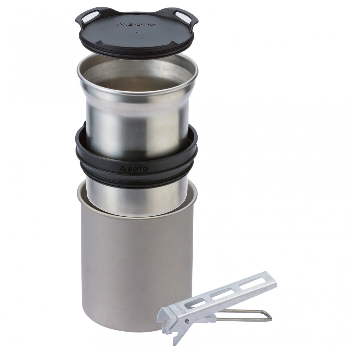 Soto - Thermostack + Cook Set Combo - Popote 3 Soto - Thermostack + Cook Set Combo - Popote – Image 3