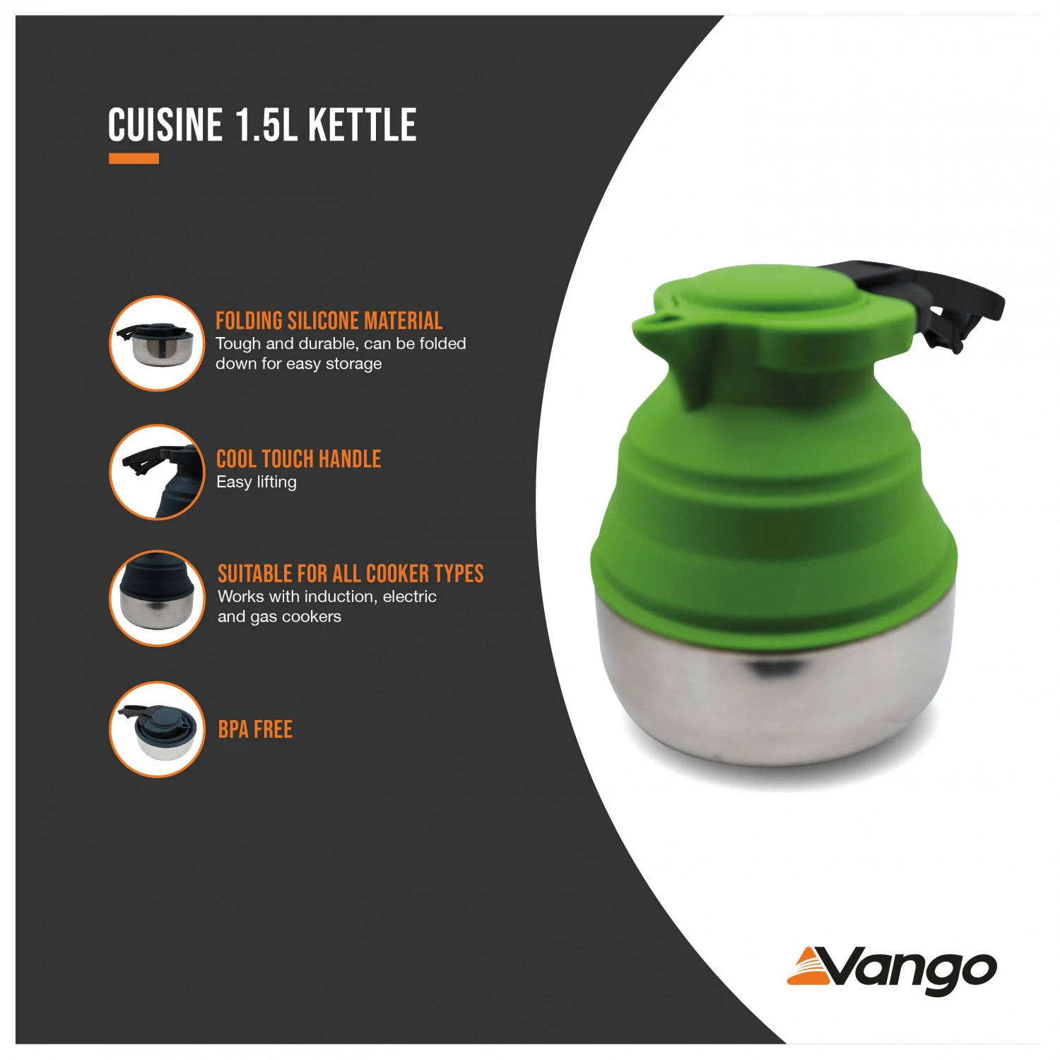 Vango - Cuisine Kettle - Popote 5 Vango - Cuisine Kettle - Popote – Image 5