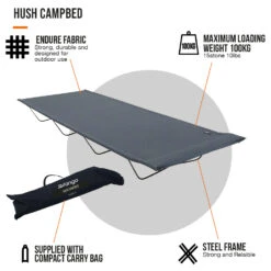 Vango - Hush Campbed - Lit De Camp -Magasin De Camping En Plein Air vango hush campbed lit de camp detail 3